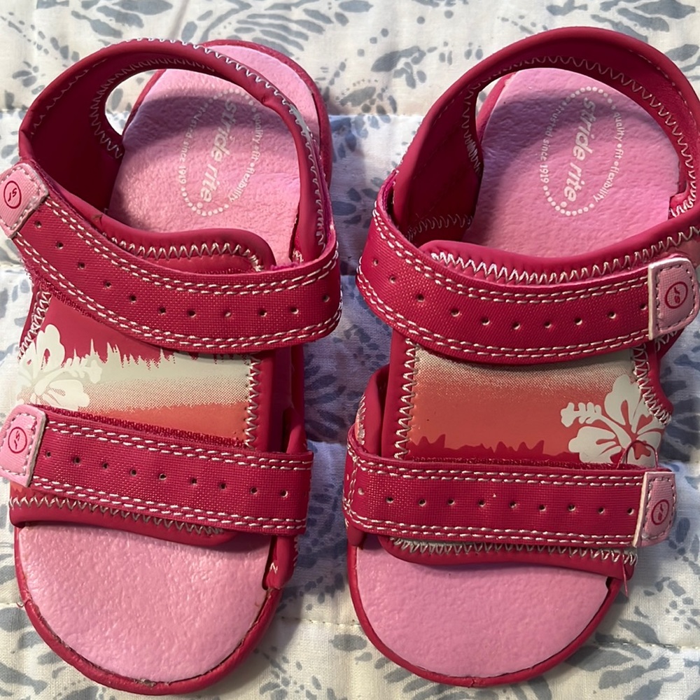 Stride ride sandals size 9 toddler